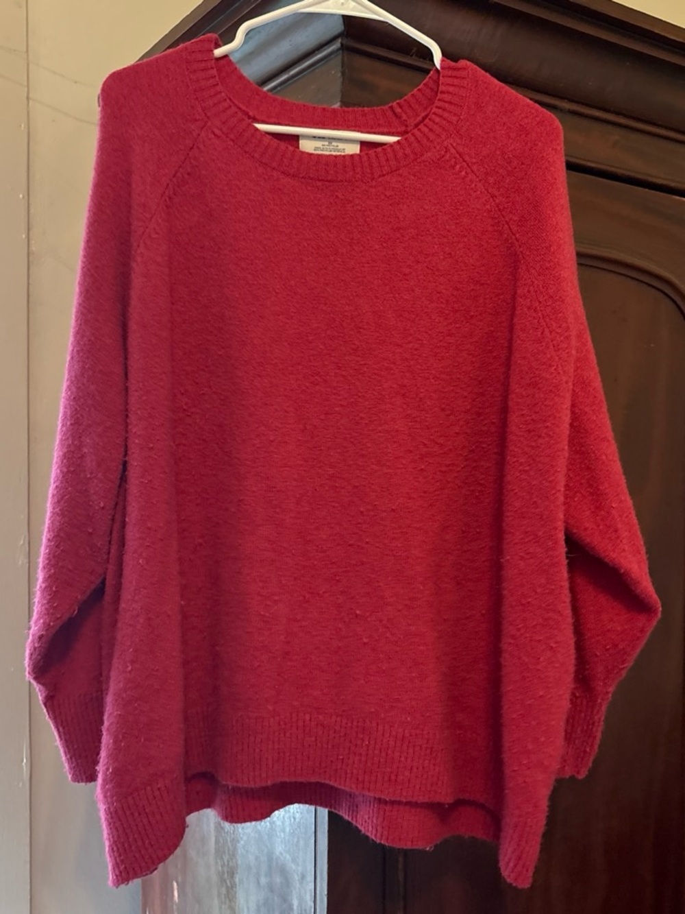 Old Navy Deep Red Crewneck Sweater